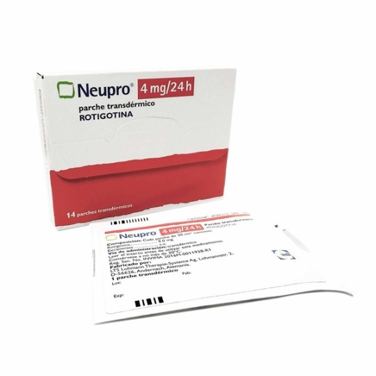 NEUPRO 4 MG PARCHE TRANSPARTENTE 14 UNIDADES