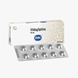 VILDAGLIPTINA 50 MG 30 TABLETAS MK