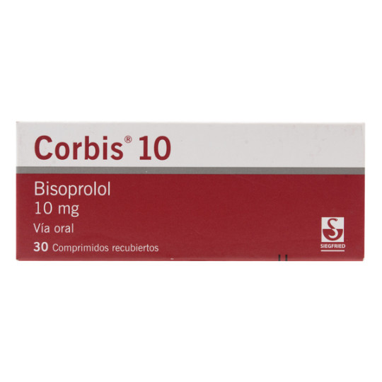 CORBIS 10 MG 30 COMPRIMIDOS